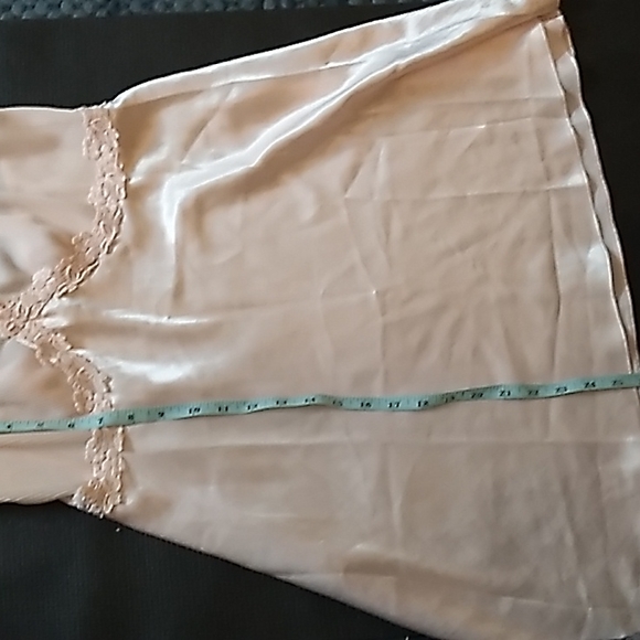 Vintage L.A. Intimates Baby Pastel Pink Teddy Slip Negligee Size Medium - Picture 5 of 6
